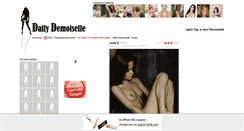 Desktop Screenshot of daily-demoiselle.com